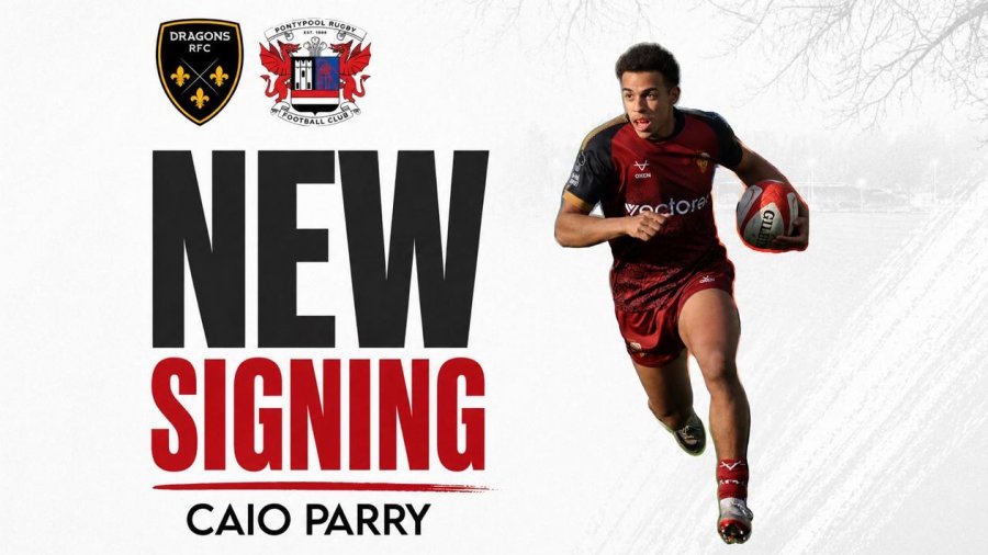 Caio Parry signs on a dual contract